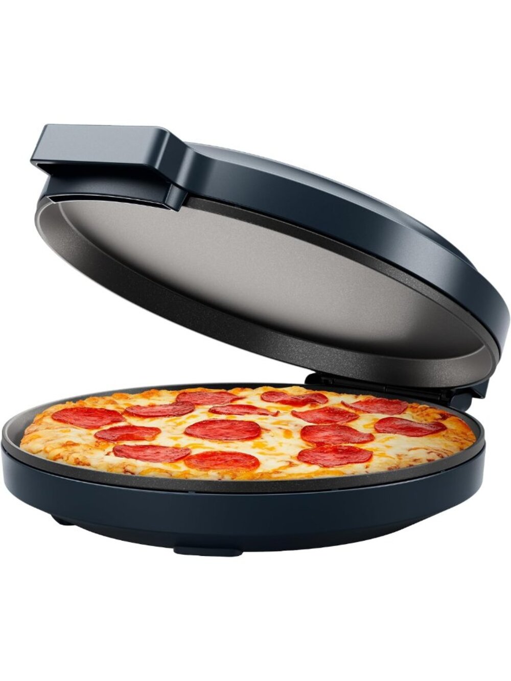 Versatile 1440W Electric Pizza Maker & Countertop Oven - Nonstick Plates